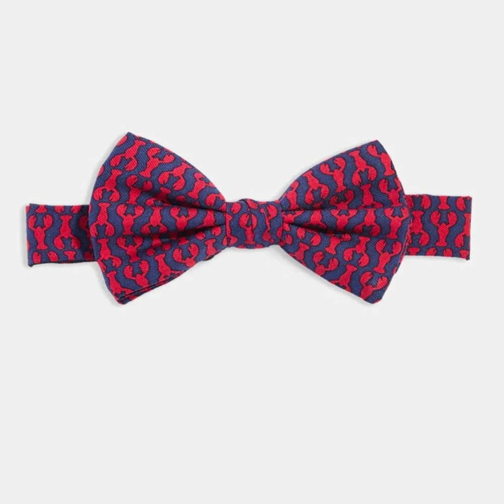 Vineyard Vines Boy's Lobster Silk Bow Tie
